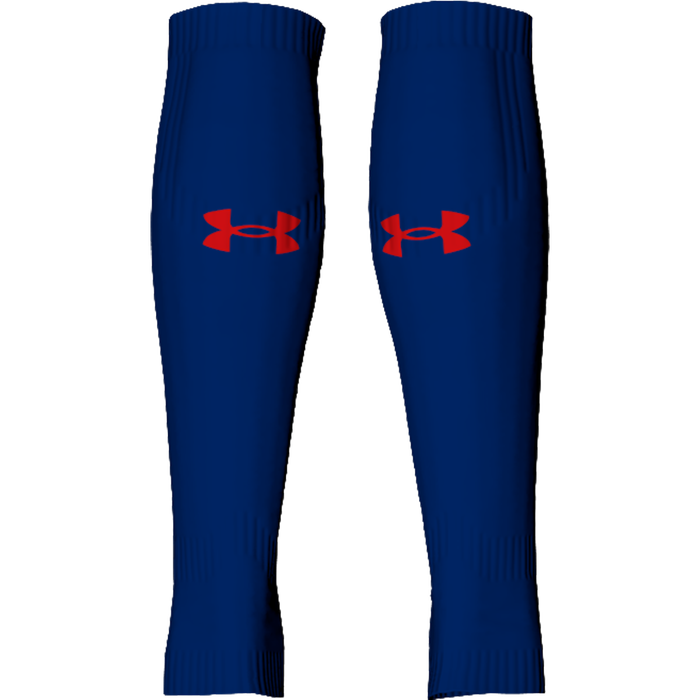 Footless Socks Back - Blue
