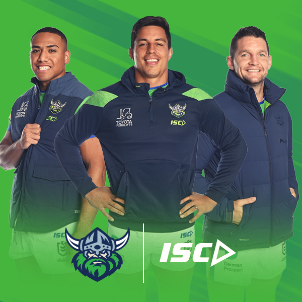 Canberra Raiders x ISC Sport partnership