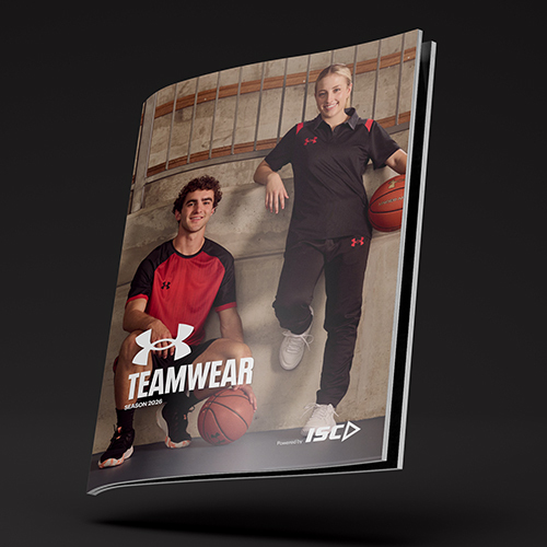 Under Armour custom teamwear 2026 catalogue