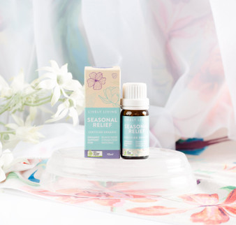 Seasonal Relief Organic Essential Oil Blend 10ml