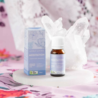 Meditation 100% Certified Organic Essential Oil Blend.