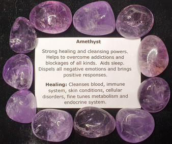 Amethyst Tumble Stone