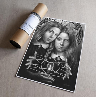 'Gemini' Art Print - Fiona Francois Art