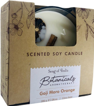 Goji Moro Orange Botanicals Aromatherapy Candle