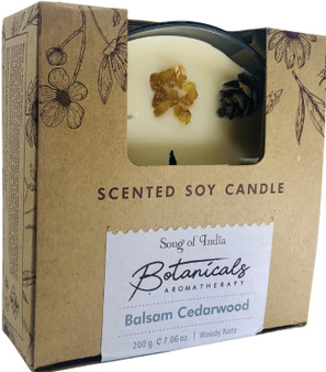 Balsam Cedarwood Botanicals Aromatherapy Candle