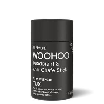 Tux Woohoo Deodorant & Anti-Chafe Stick 60g