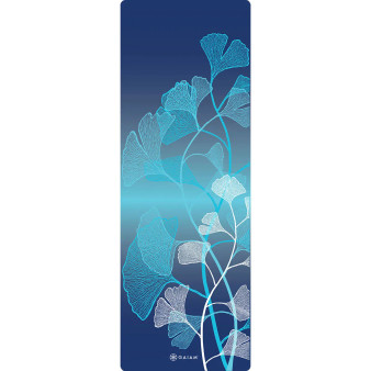 Gaiam Performance Essential Support 4.5mm Yoga Mat - Midnight Ginkgo