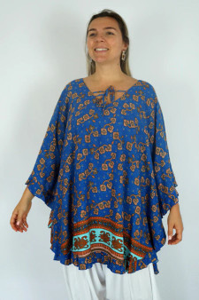 Jasmin Navy Neptune Top