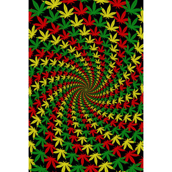 Hemp Rasta Colours Cotton Tapestry