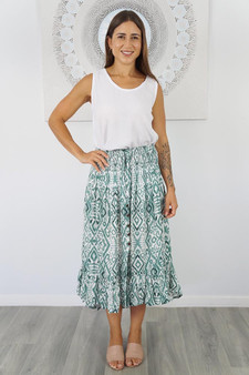 Green 'Permata' Tangelo Skirt