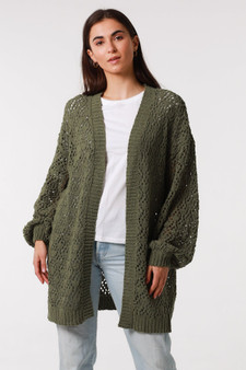 'Gemma' Long Cardigan