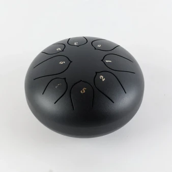 Kayu Pocket Steel Tongue Drum - Black