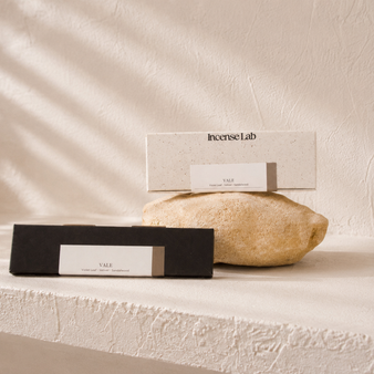 VALE Natural Incense | Violet Leaf, Vetiver & Sandalwood | Grounding
