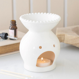 Beaded Rim Oil/Wax Warmer