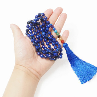 Lapis Lazuli 108 Prayer Beads