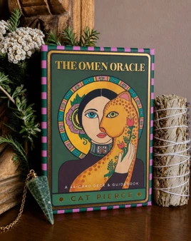 The Omen Oracle A 44-Card Deck & Guidebook by Cat Pierce