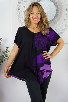 Purple Modem Newport Top