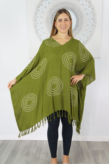 Olive Circle Cover Up