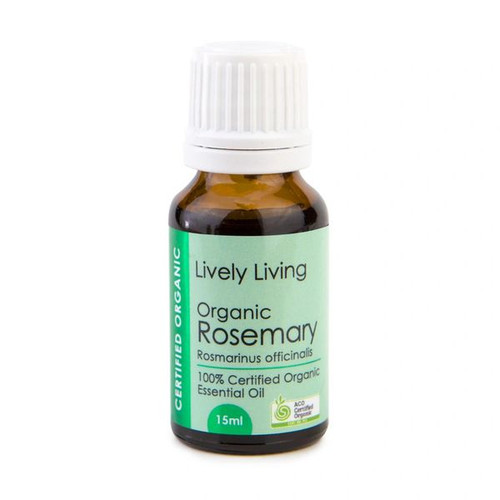 ROSEMARY  CERTIFIED ORGANIC – 100% PURE ESSENTIAL OIL