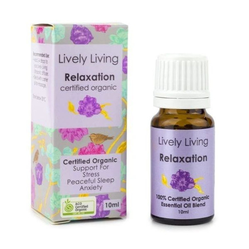 RELAXATION – ORGANIC 100% CERTIFIED ORGANIC OILS