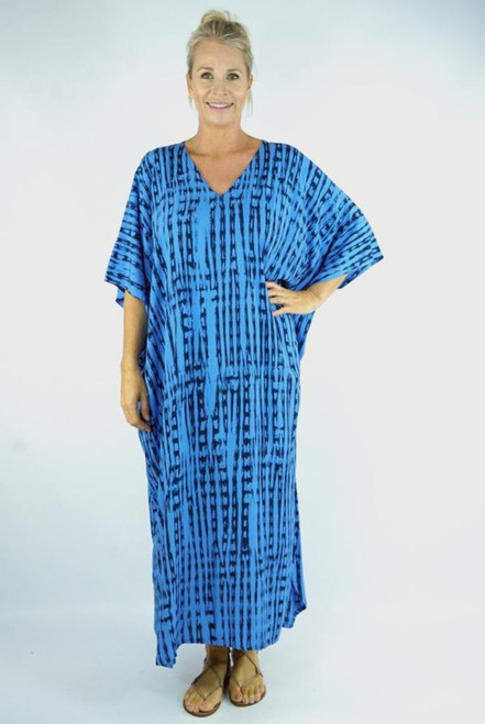 Royal Teardrop Long Kaftan