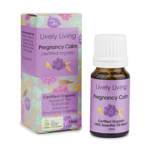 Pregnancy Calm is 100% a Certified Organic Essential Oil Blend