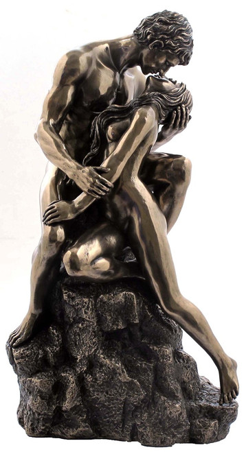 Art Deco The Lovers Statue Bronze