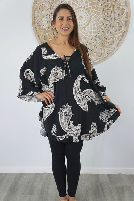 Jasmin 'Tree of Life' Black Top