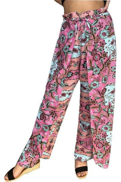 Sundrenched Wrap Pants Coral Rivers Freesize 10-16