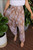 Harem Pants Taupe Vines