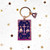 Libra Zodiac Enamel Keyring