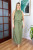 Long Sage Chloe Dress