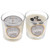 Grounding Hematite Sandalwood Scented Votive Candle
