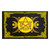 Triple Moon Pentacle Cotton Tapestry
