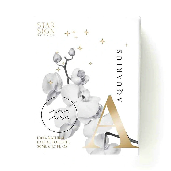 Aquarius Star Sign Scent Essential Oil Perfume
