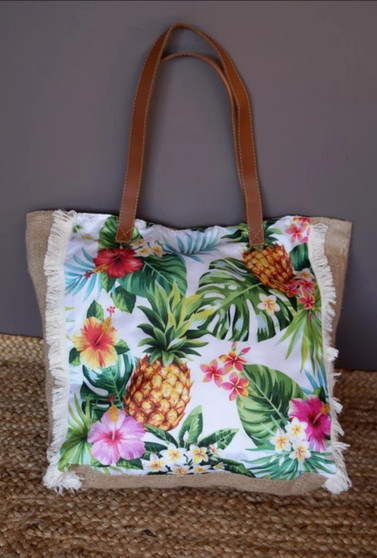 'Pineapples' Carry Bag