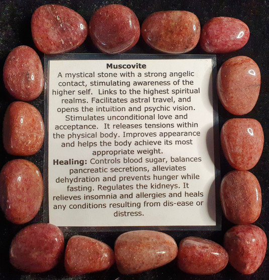 Muscovite Tumble Stone