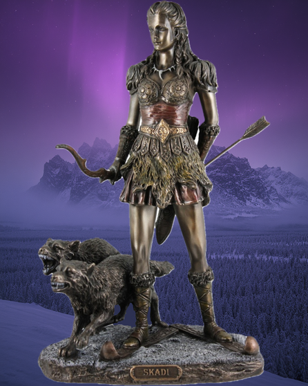 Skadi Statue