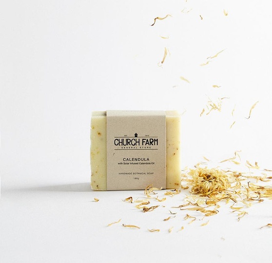 Calendula Soap with Solar Infused Calendula Oil