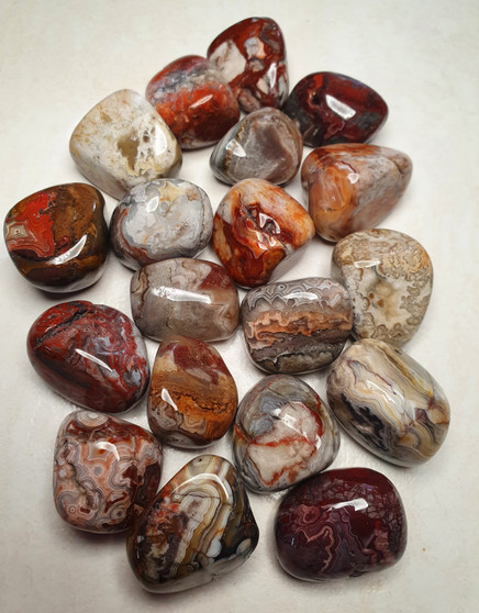 Crazy Lace Agate Tumble Stone