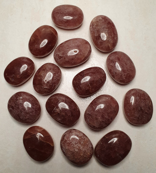 Strawberry Quartz Tumble Stone