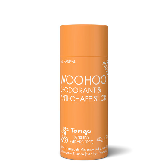 Tango Woohoo Deodorant & Anti-Chafe Stick 60g