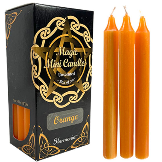Magic Mini Candles - Orange Unscented