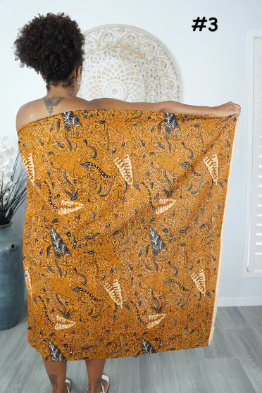 Traditional Batik Sarong #3