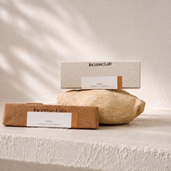 LUNA | Clove & Cedarwood & Sandalwood | Mulled wine, bottled in smoke.