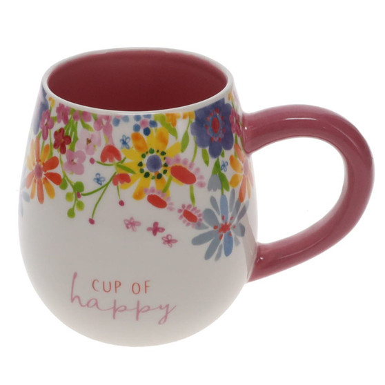 Cup of Happy Flower Mug
