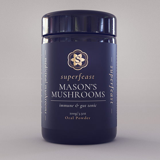 Mason's Mushrooms 100g Jar