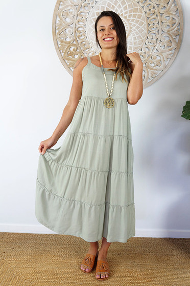 Sage Twiggy Dress