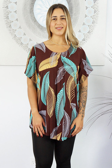 Brown Habitat Newport Top