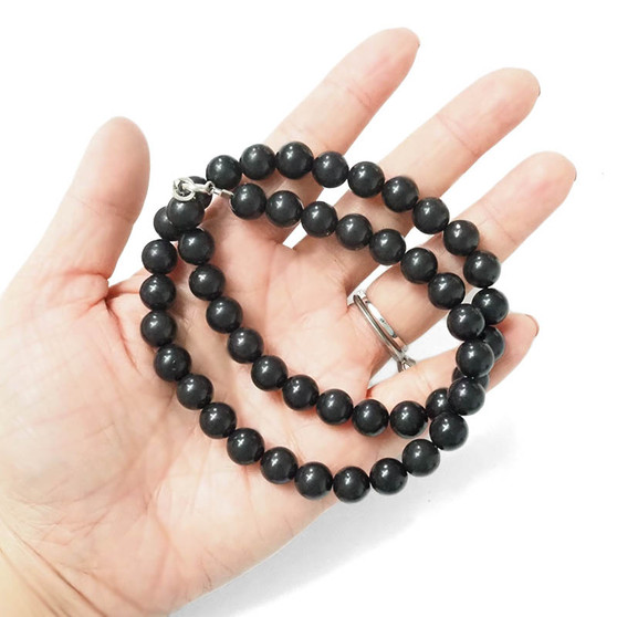 Shungite Beads Necklace